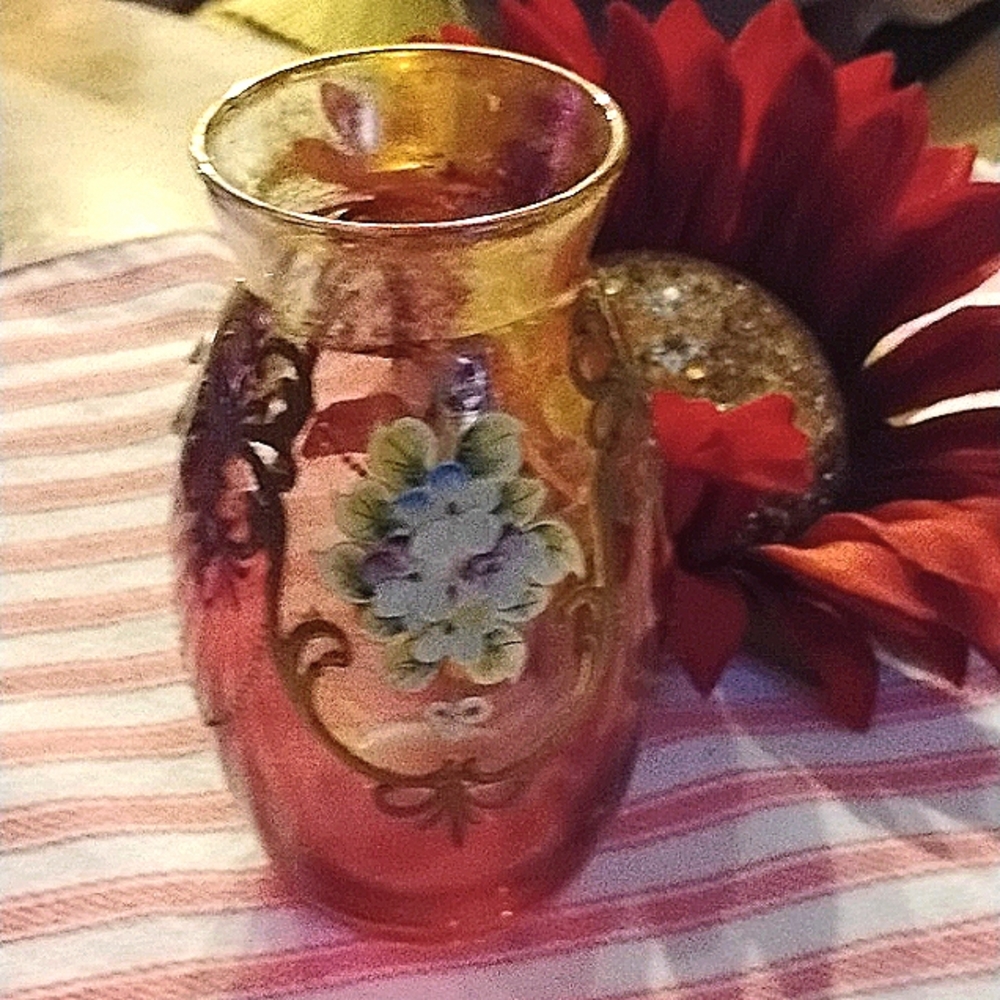 Bohemian Crystal Vase